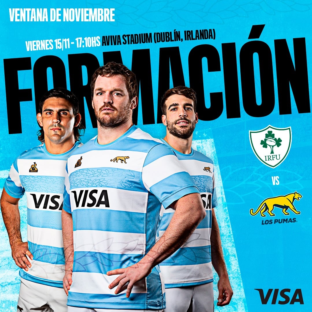 Los Pumas vs Irlanda