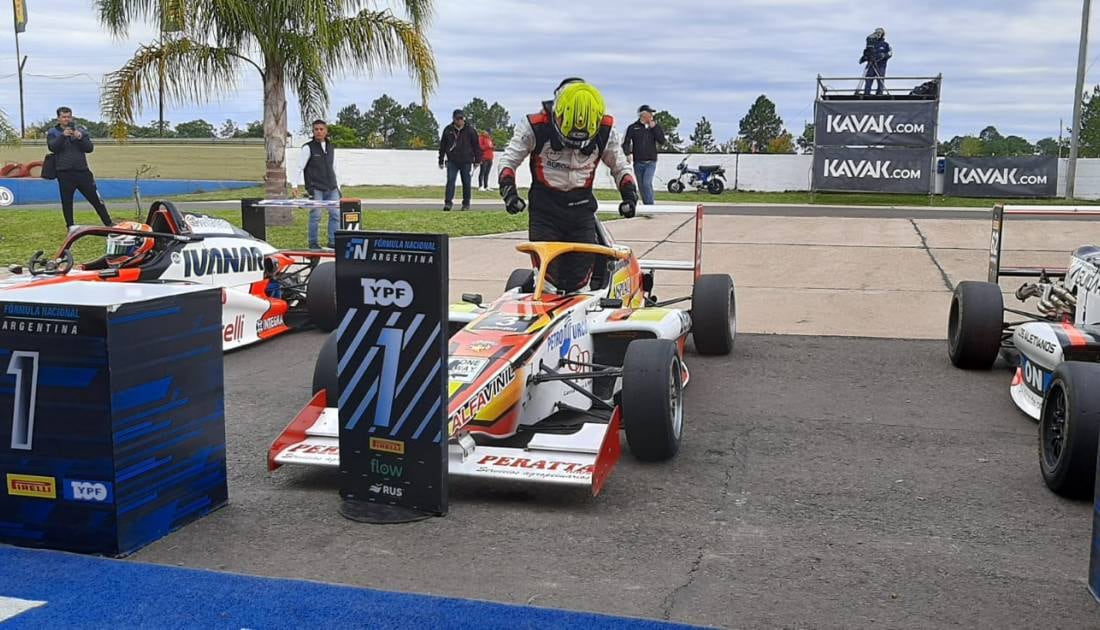 Nicolás Suárez ganó el Sprint de la Fórmula Nacional en Concordia