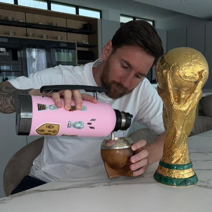 Lionel Messi celebró el segundo aniversario de la final del Mundial de Qatar 2022.