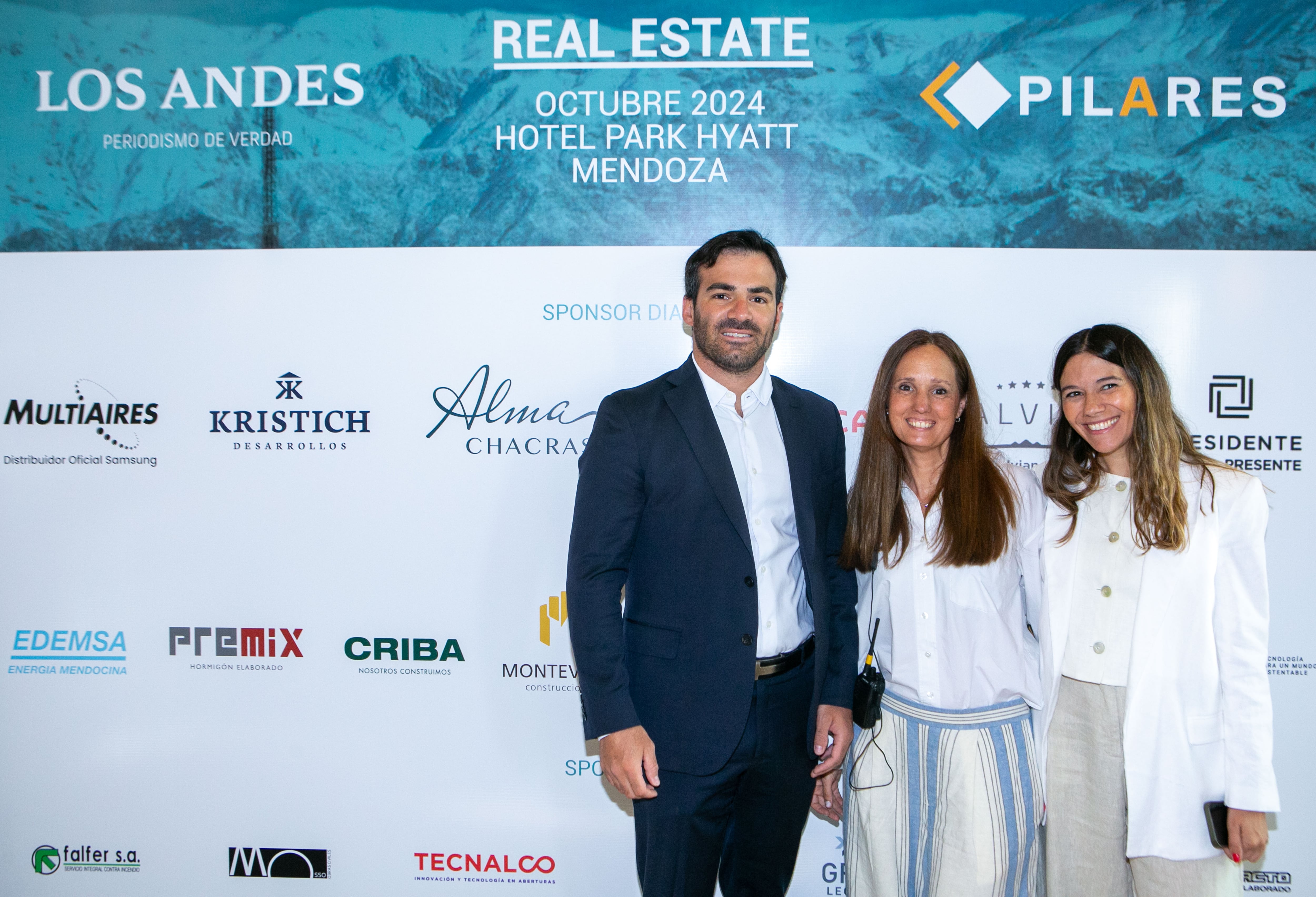 Joaquín Barbera, Sol Vieiro y Natalia Götte. Foto: Gentileza