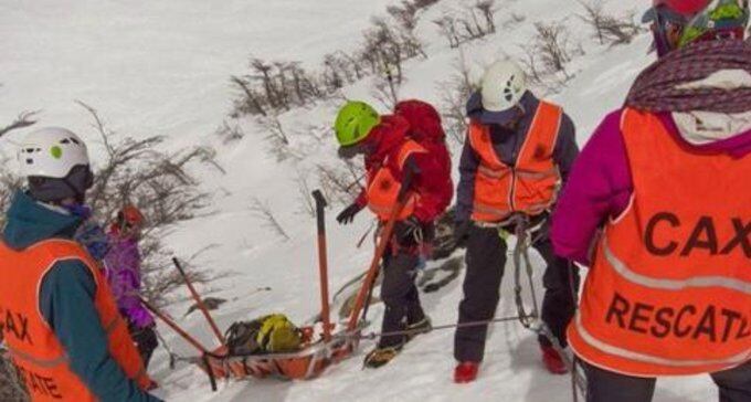  Operativo en el cerro López de Bariloche - Captura: X / @alepolizzo