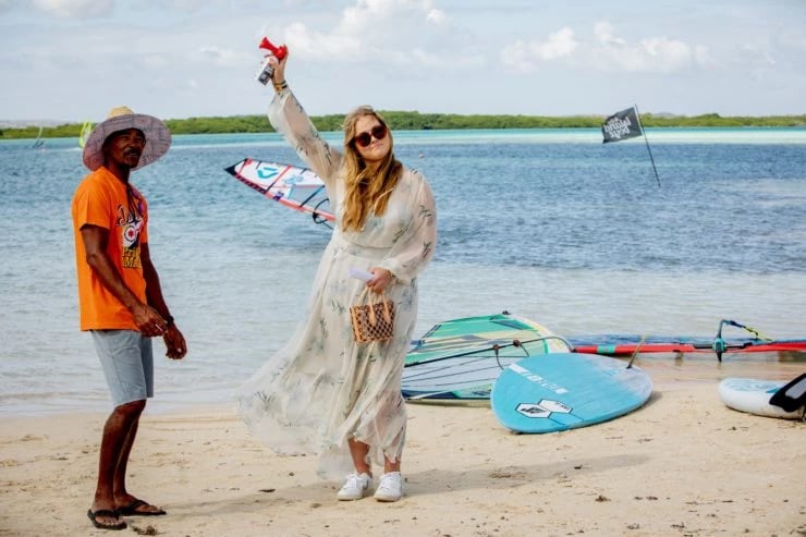 Amalia y su familia recorrieron el Caribe