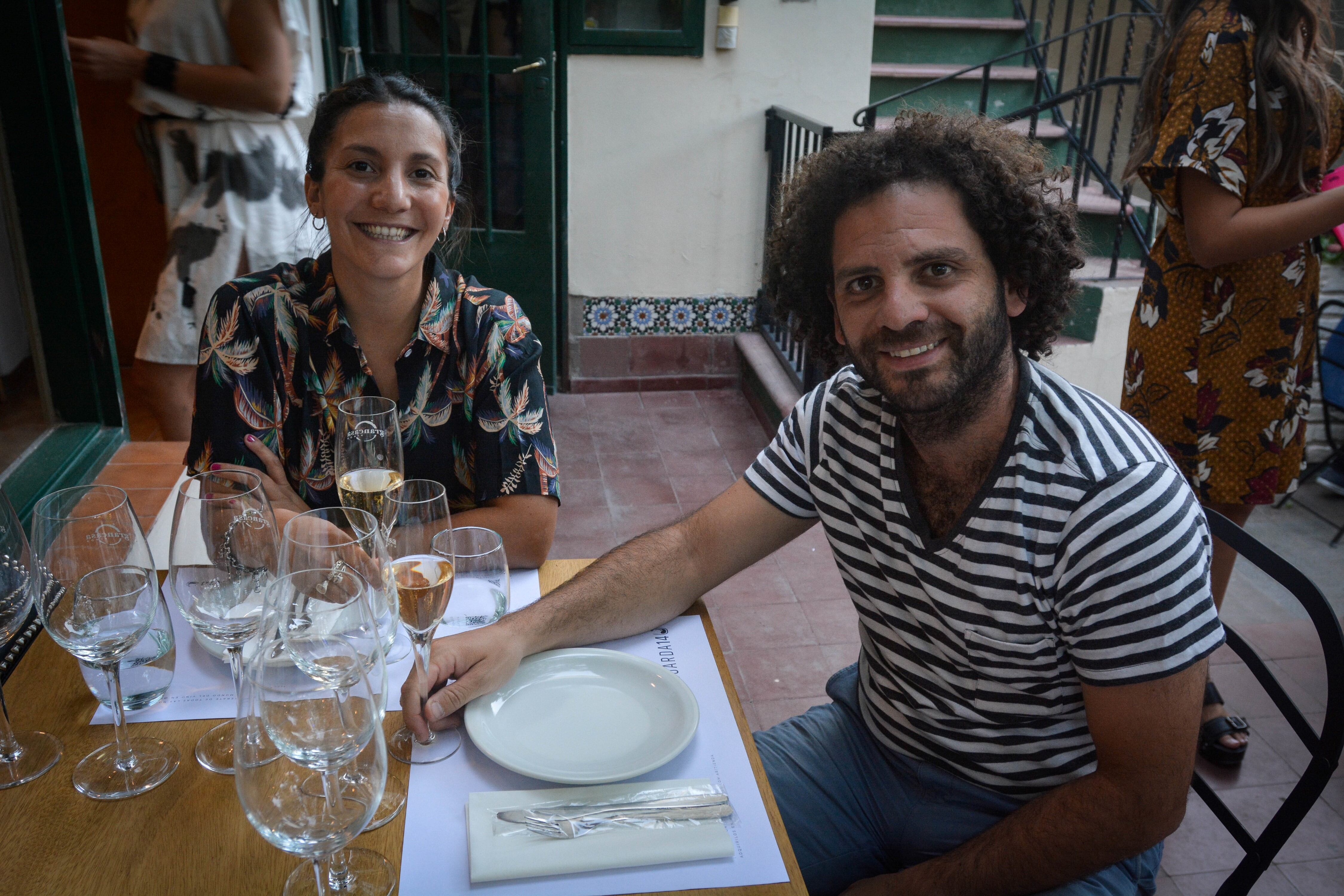 Emilia Molina y Leandro Montbrun - Nicolás Ríos / Los Andes