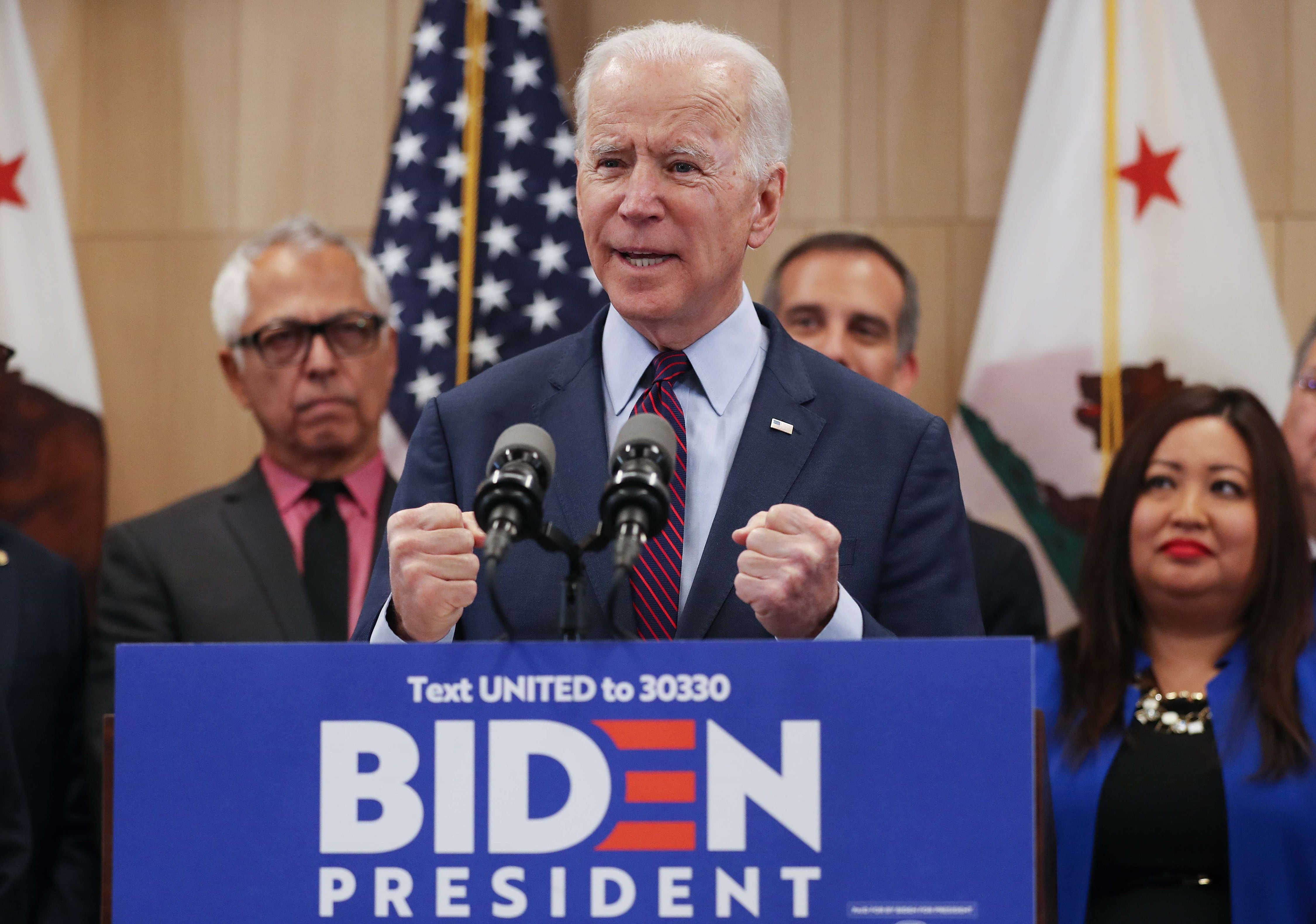 Joe Biden, candidato demócrata a la presidencia de EE.UU. / AP