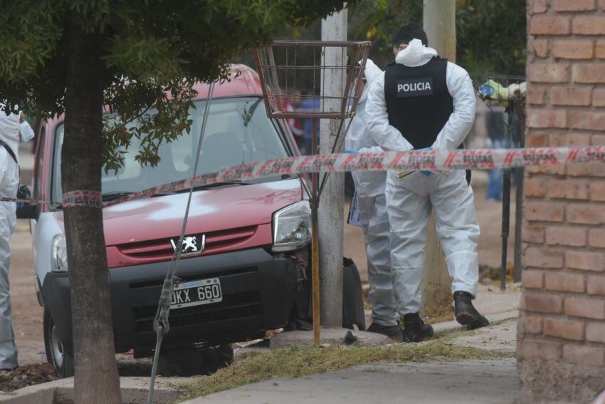 
La escena del crimen.  | Ignacio Blanco/Los Andes
   