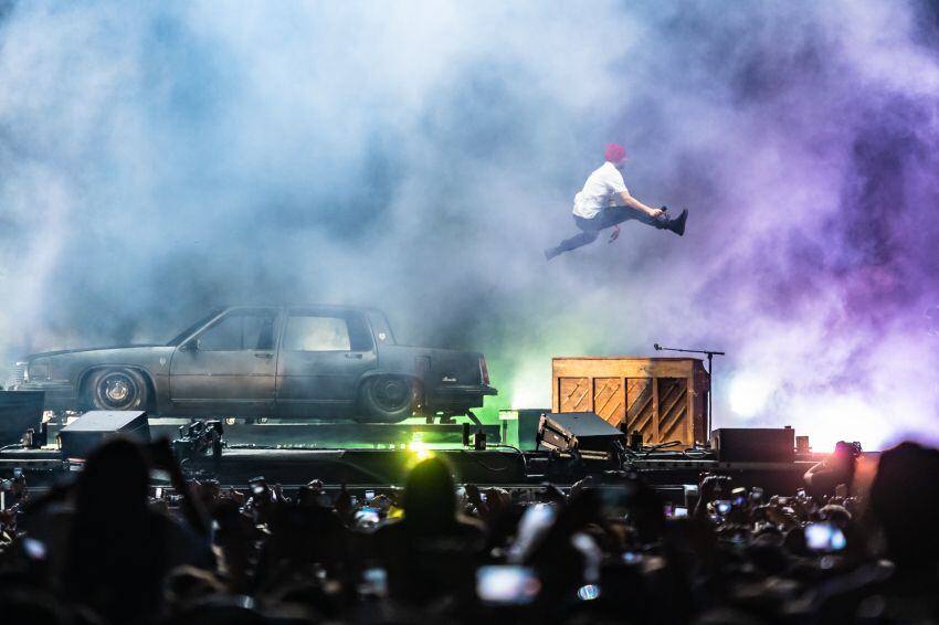 
Twenty One Pilots dio un multitudinario show. | Foto: Prensa Lollapalooza
   