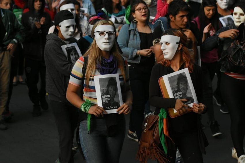 
    Masiva marcha en Mendoza. / Gustavo Rogé
   