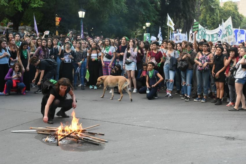 
    Masiva marcha en Mendoza. / Gustavo Rogé
   