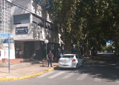 
La actuaciones en la comisaría de Rivadavia.  | Gentileza
   