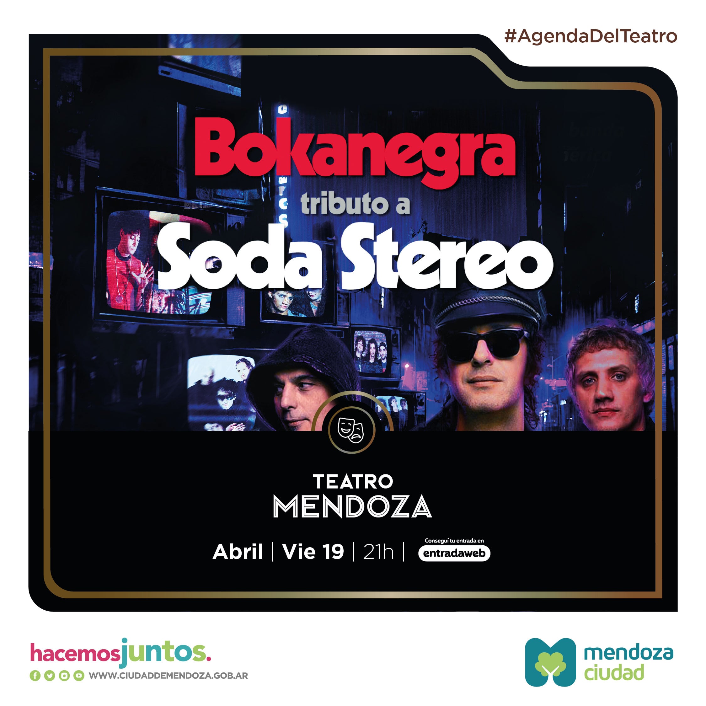 Abril en teatro Mendoza