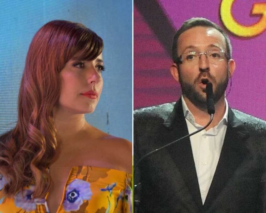 
    Julieta Farmache y Luis Serrano
   