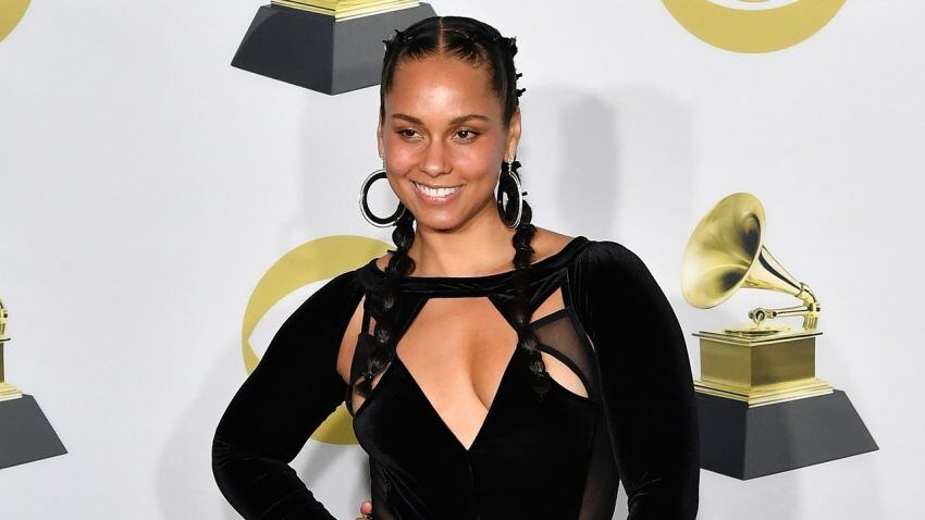 
    Alicia Keys. La gran cantante marca con su conducción una mayor presencia femenina en los premios.
   