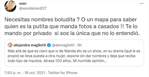 (Twitter: @wandaicardi27)