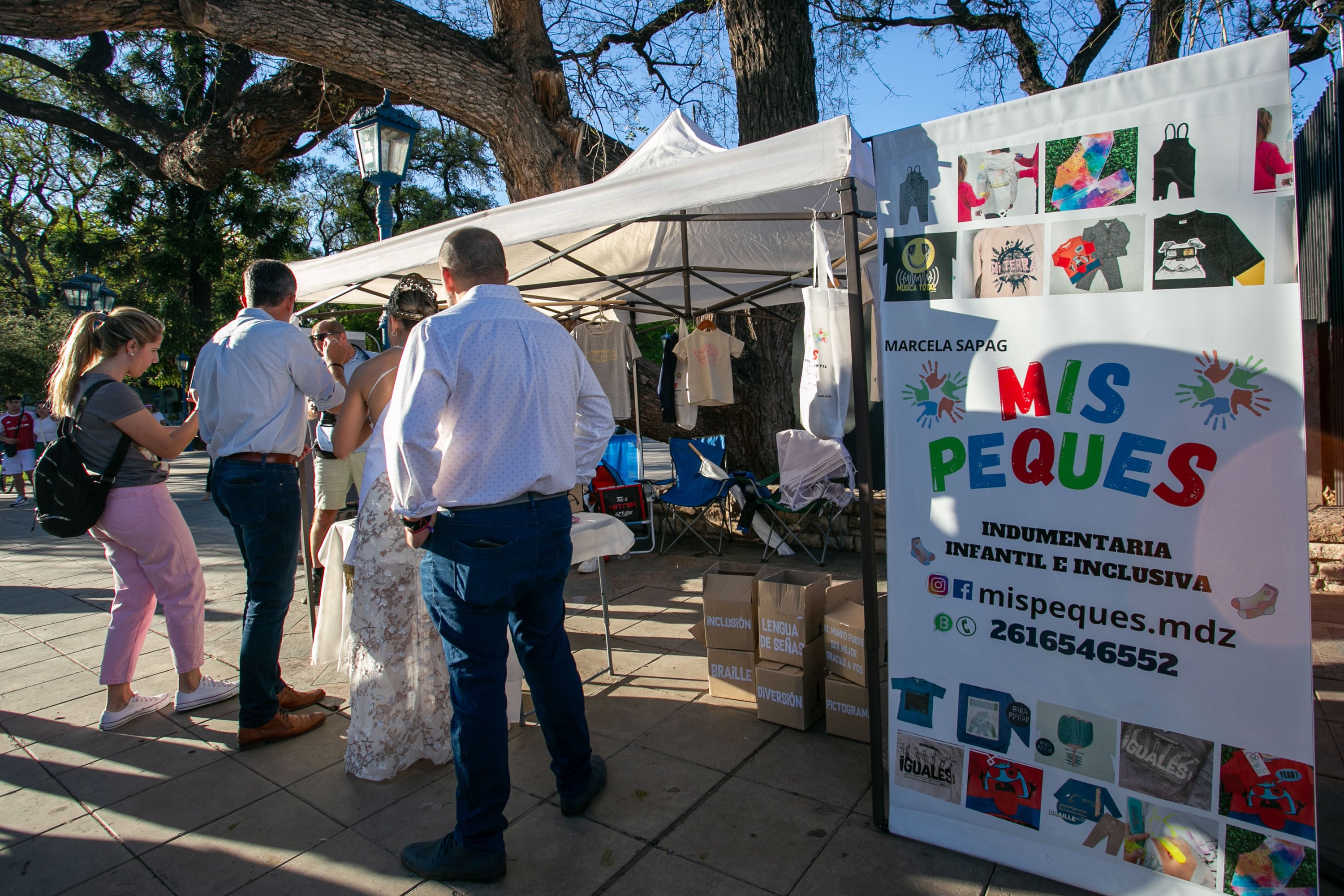 La Ciudad de Mendoza celebró el Festival de Inclusión en la plaza Independencia