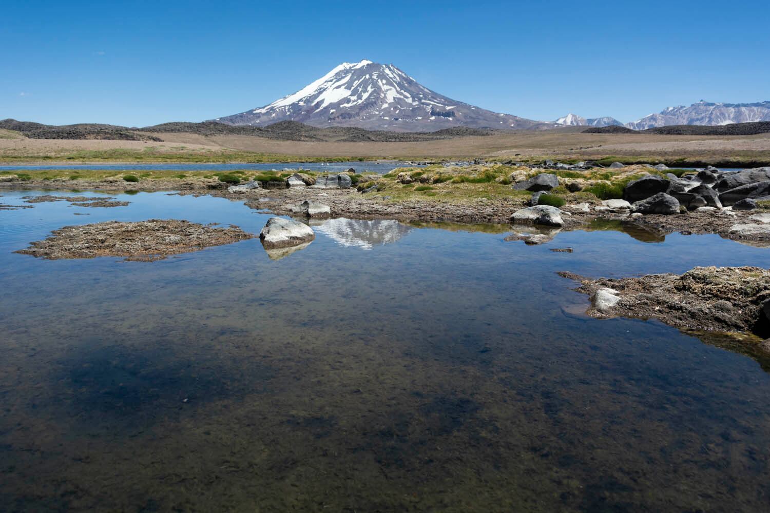 Paso a Chile por la Laguna del Diamante: quieren habilitarlo provisoriamente para el próximo verano. Foto: Archivo Los Andes