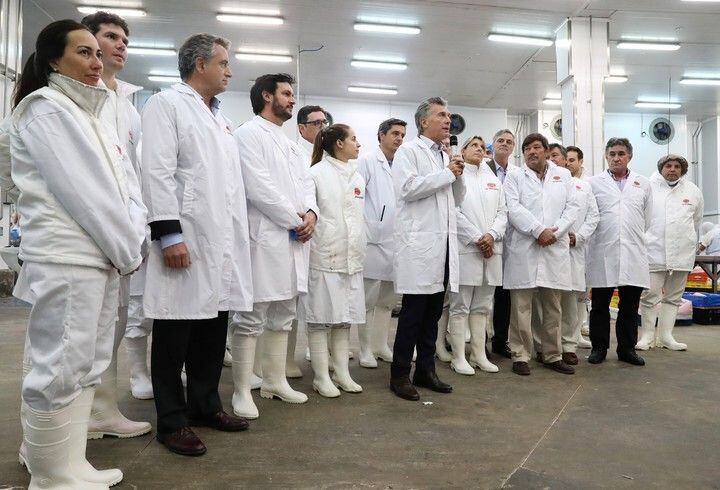 
    El presidente Mauricio Macri fue el encargado de anunciar la apertura del mercado chino para la carne porcina argentina
   