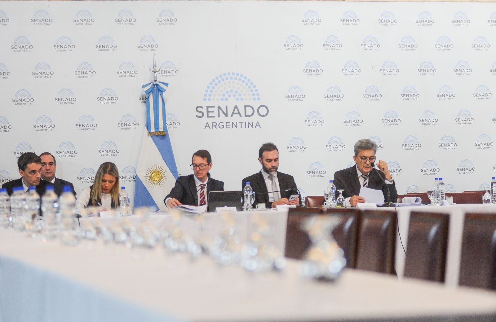 La Comisión de Presupuesto se reunió sin presencias de Unión por la Patria (Foto: Federico López Claro)