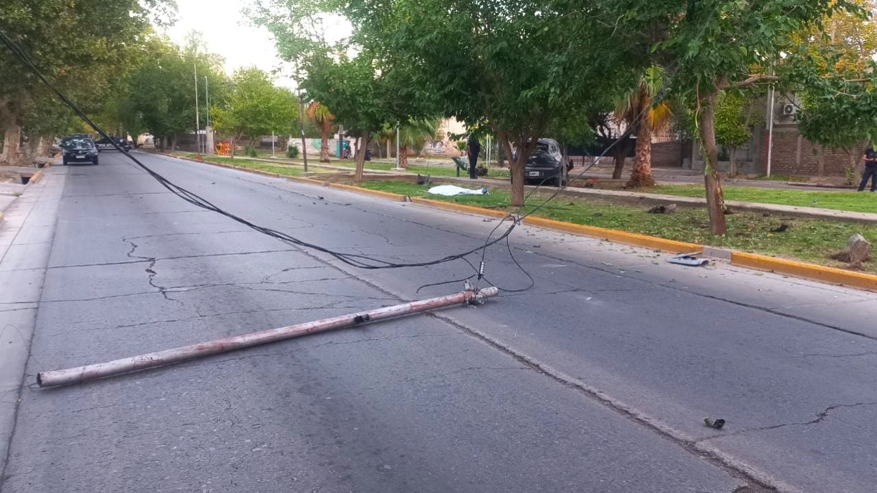 Trágico accidente en Guaymallén.