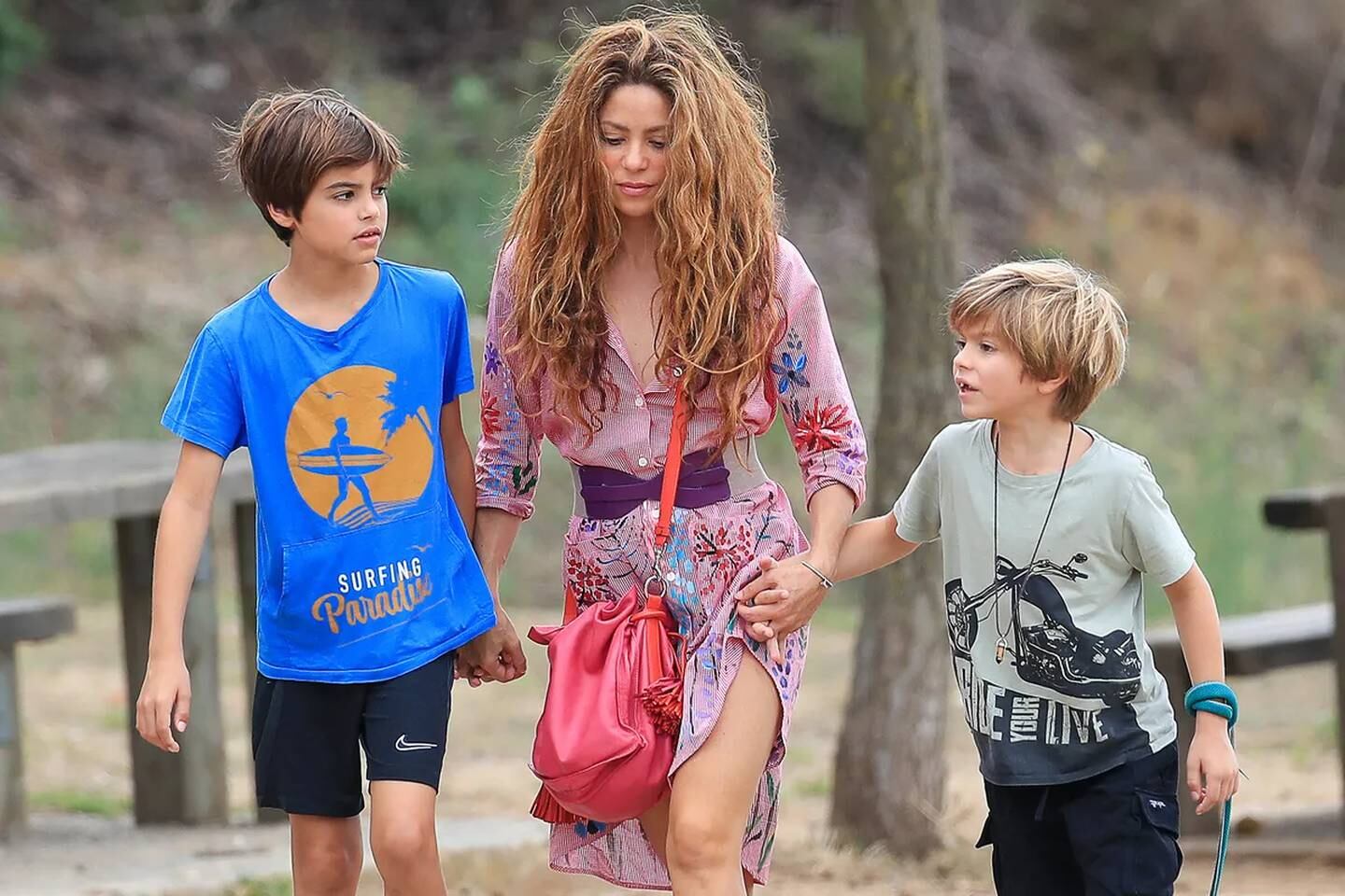 Shakira y sus hijos