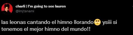 Los tuit de las fanáticas de Las Leonas