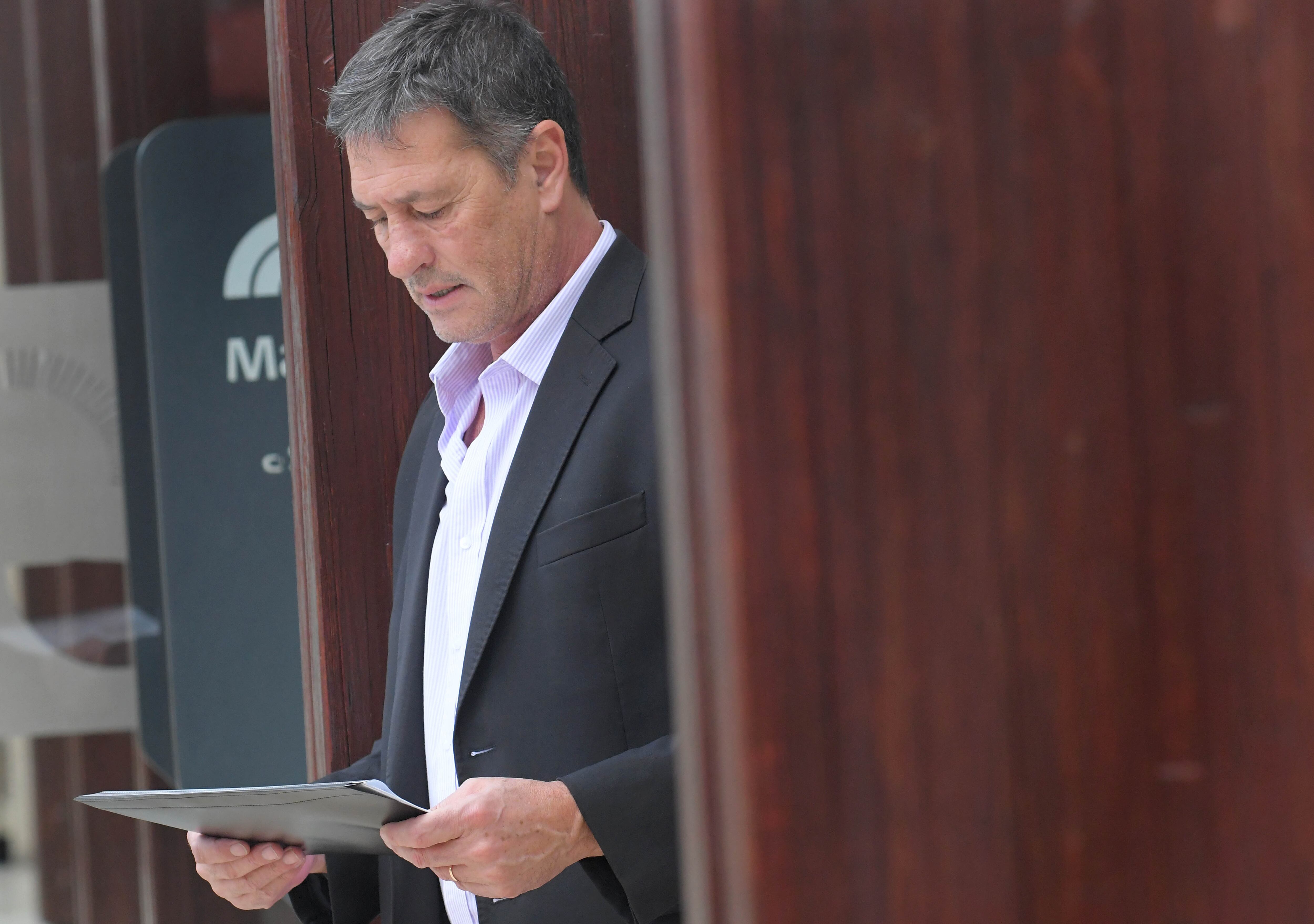 El ex intendente de Maipú Alejandro Bermejo, quiere seguir los pasos de su hermano Adolfo y ocupar la vicepresidencia del Senado.

Foto: Orlando Pelichotti /  Los Andes
