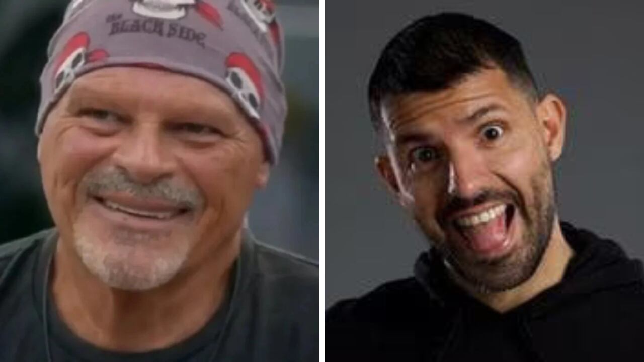 El Kun Agüero y Alfa de Gran Hermano tuvieron un encuentro insólito.