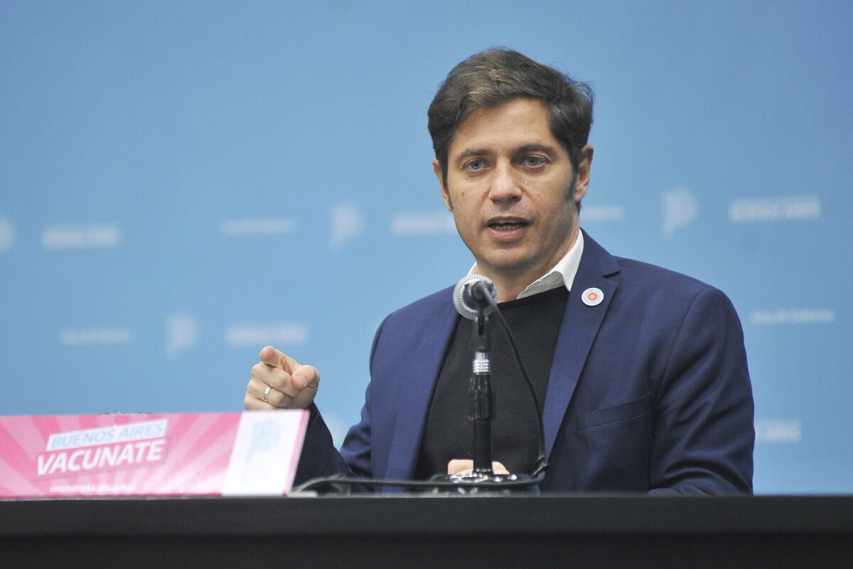 Axel Kicillof, gobernador de la provincia de Buenos Aires - 