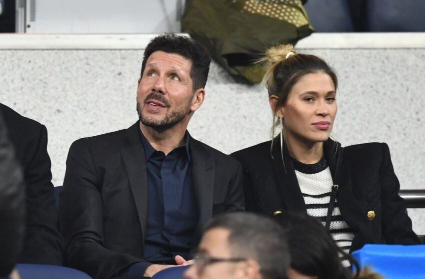 
Simeone también dio el presente en el Bernabéu. | @SC_ESPN
   