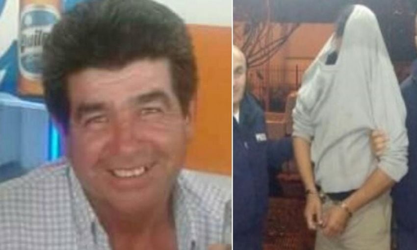 
A la izquierda, "Chango", el peón asesinado tras gritar "falta envido". A la derecha, el detenido "Turco" Elía. | Gentileza / Clarín
   