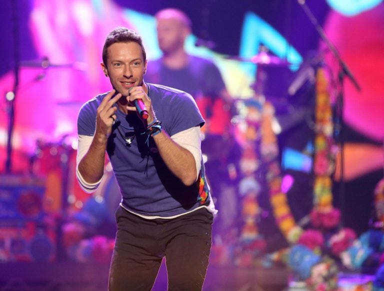 Chris Martin, cantante grupo banda Coldplay