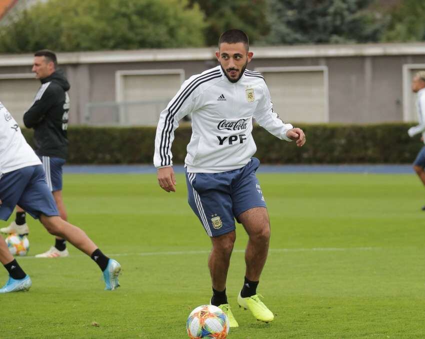 
El mendocino, Matías Vargas, también entró en la consideración de Scaloni.
