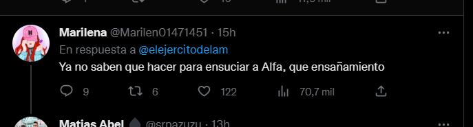 Los usuarios de twitter alzaron la voz contra el video fake de Alfa y Camila en donde estarían teniendo relaciones