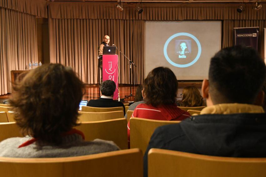 
Conectividad, tecnología y nuevos formatos narrativos fueron algunos de los temas abordados | José Gutiérrez / Los Andes
   