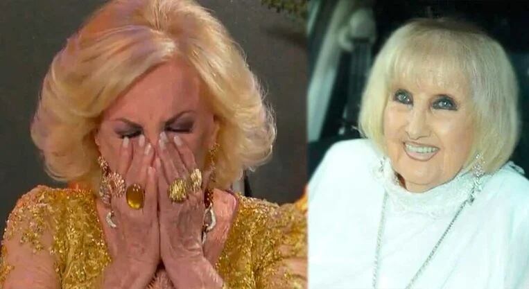 El 1 de mayo pasado Mirtha sufrió la muerte de su hermana gemela Goldy.