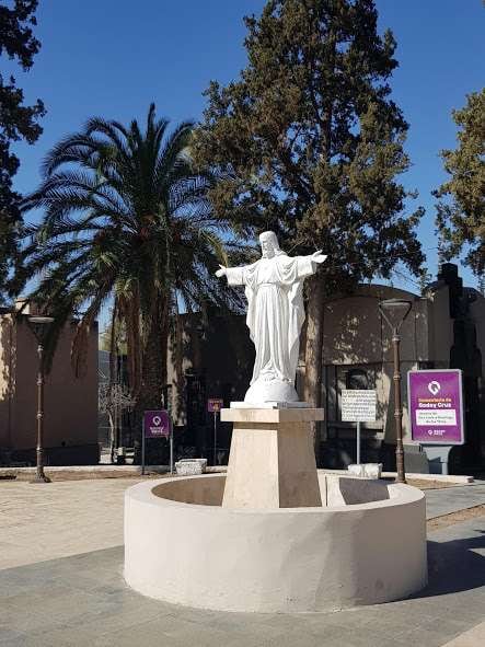 
Entrada. El ingreso al cementerio departamental. | Gentileza
   