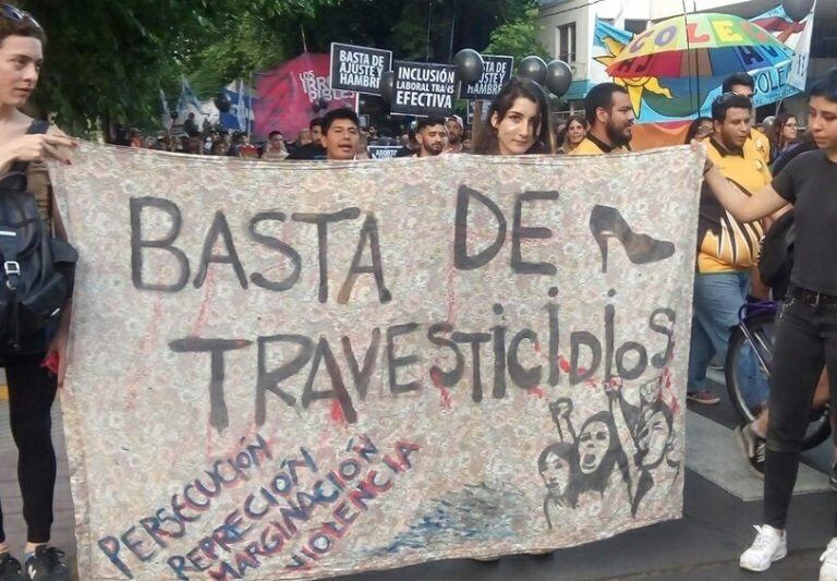 Una de las ediciones anteriores de la Marcha del Orgullo en Mendoza.