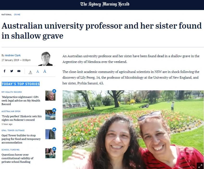 
    Captura / The Sydney Morning Herald
   