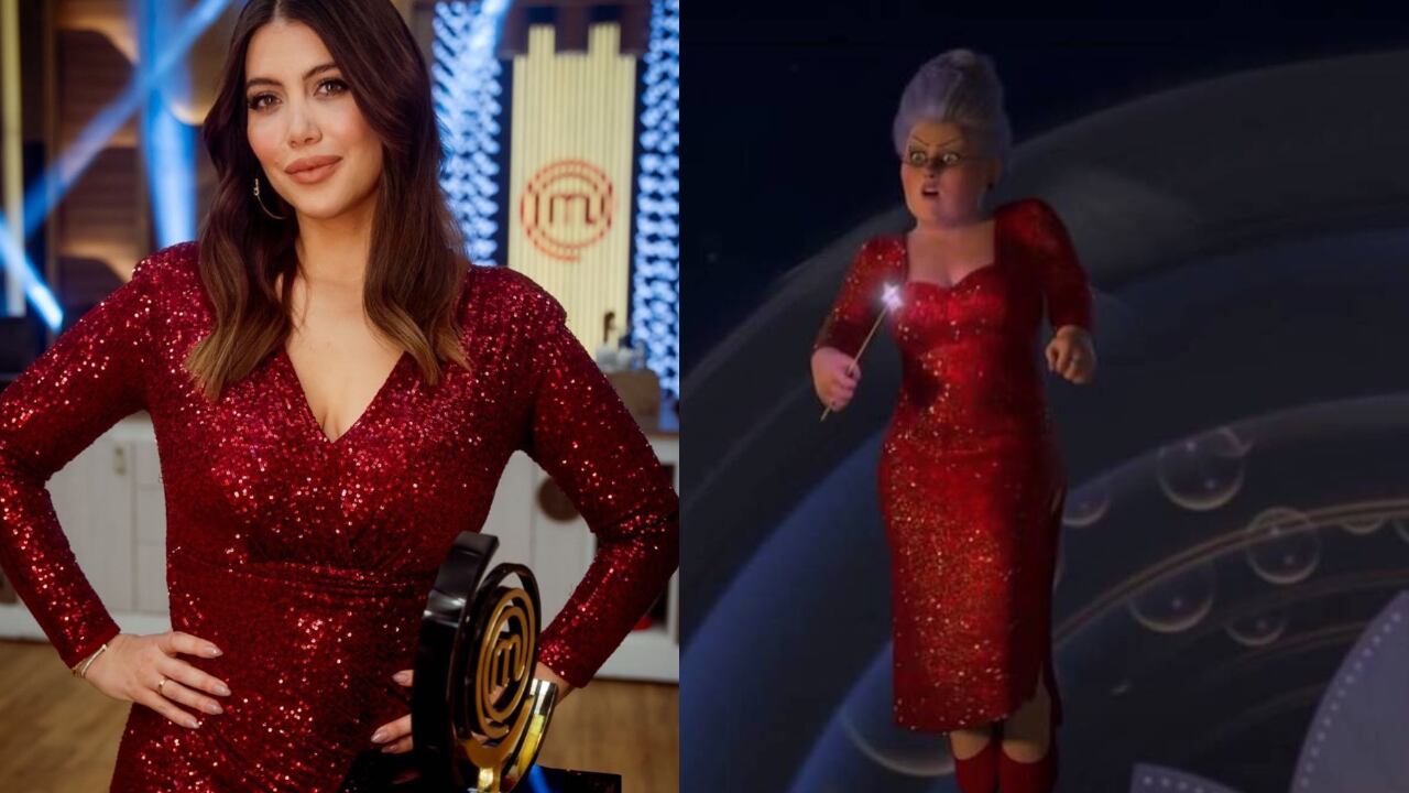 El look de Wanda, similar al de un personaje de Shrek