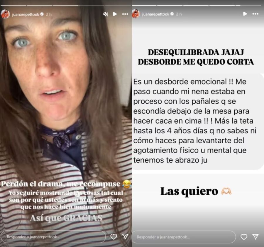 La actriz le respondió a los que la criticaron por estar sentimental.