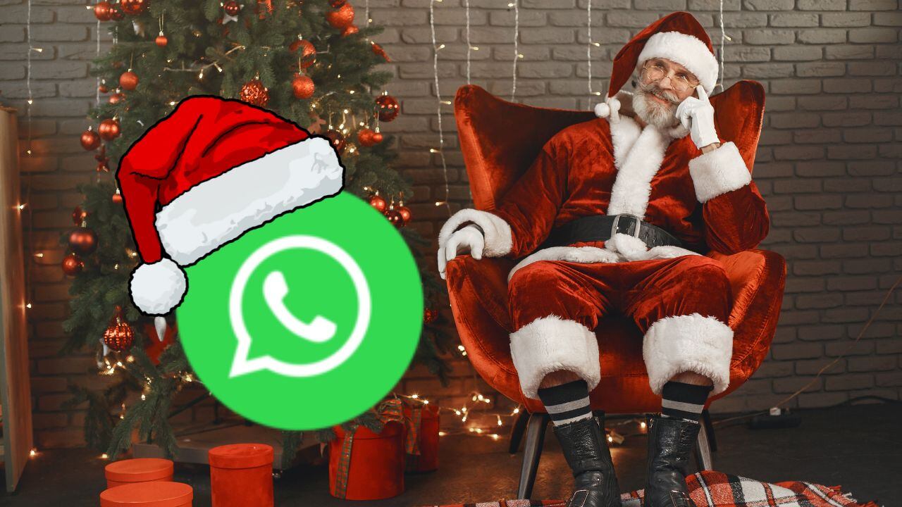 Estreno del "Modo Navidad" en WhatsApp.