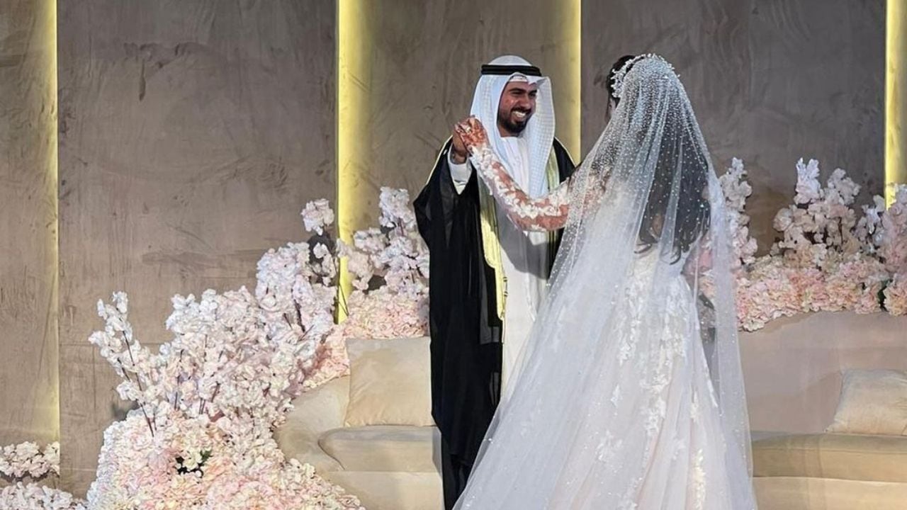 La influencer Soudi Al Nadak y su esposo se casaron hace dos años. Foto: Instagram.