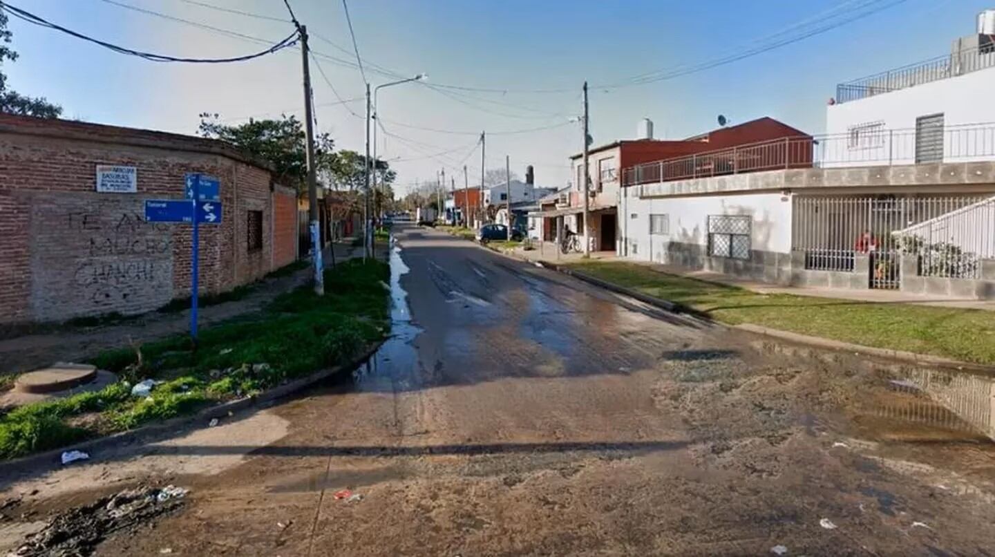 El hecho ocurrió en González Catán, partido de La Matanza. Foto: Gentileza TN.