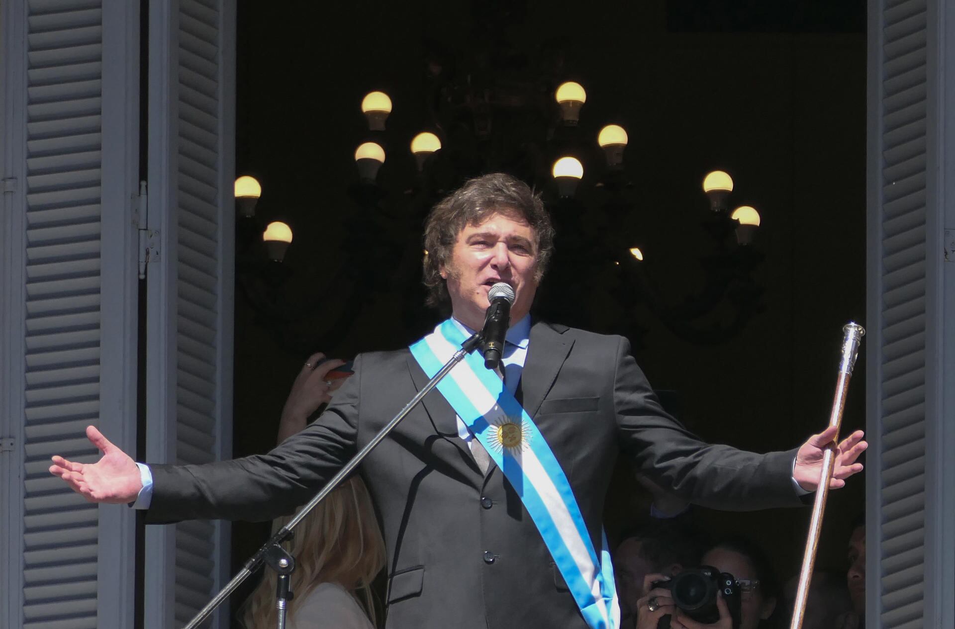 El presidente Javier Milei (EFE)