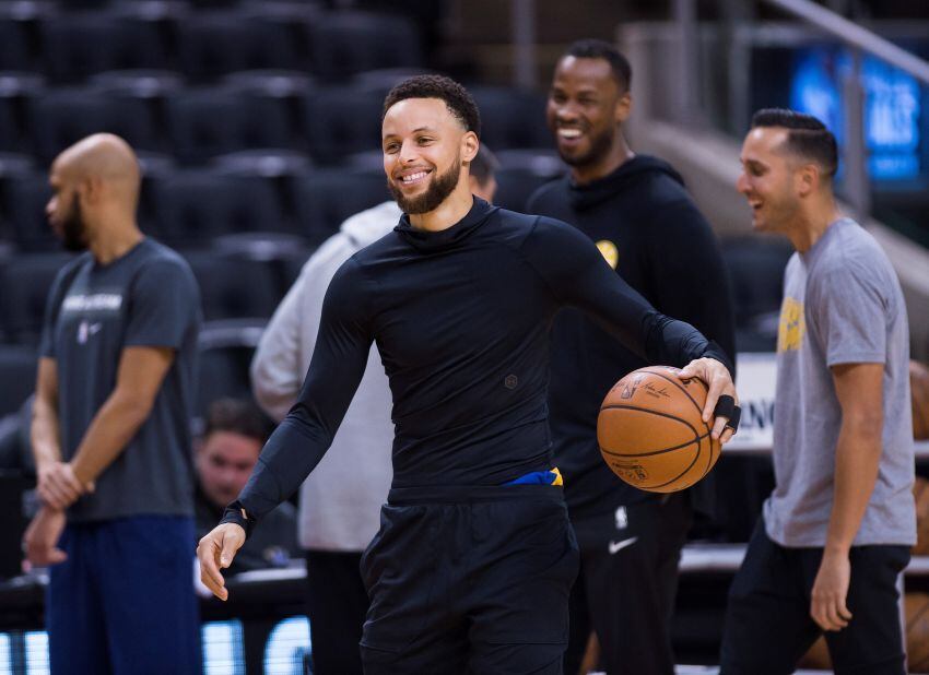 
Crack de los Warriors. Stephen Curry, su máxima estrella.  | AP
   