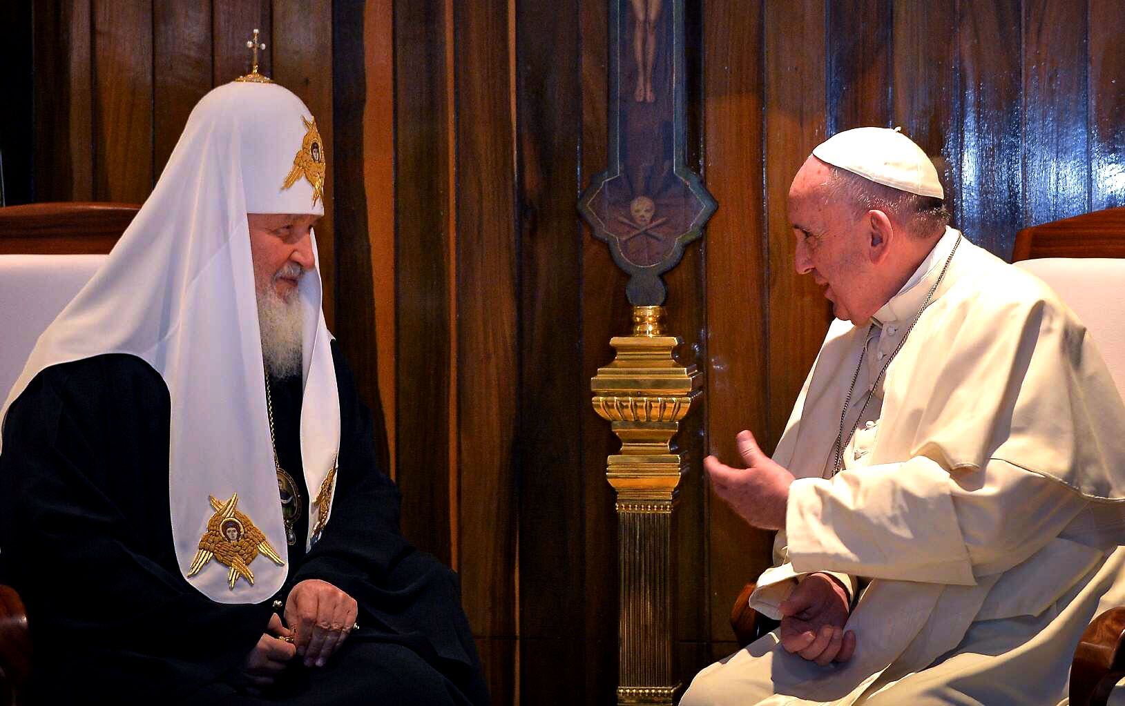 Francisco y Cirilo I, hacia la unidad 