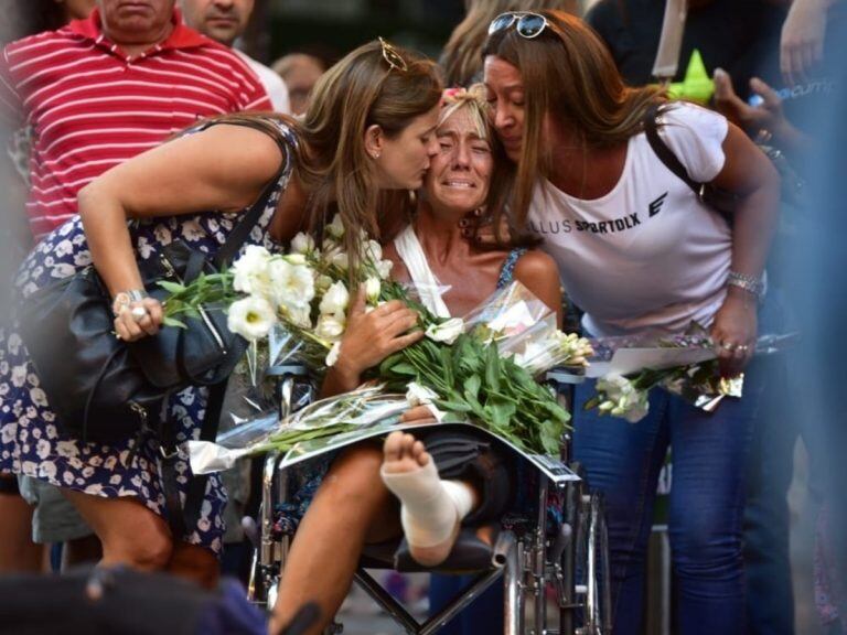 "Mataron a dos criaturas inocentes y destruyeron una familia", dijo Carla, mamá de Agustín y Abril en una marcha pidiendo justicia. 