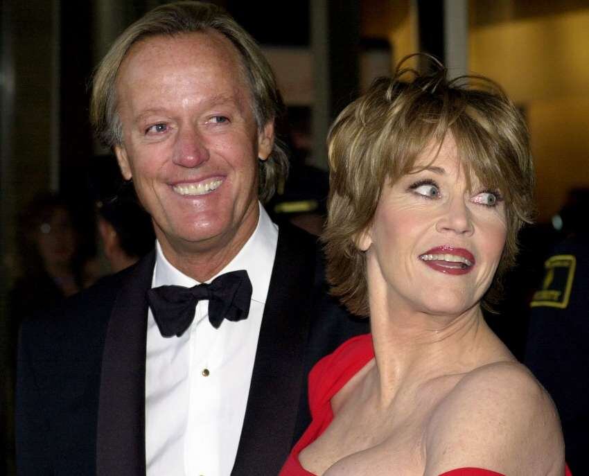 
Peter junto a su hermana Jane Fonda | AFP
   