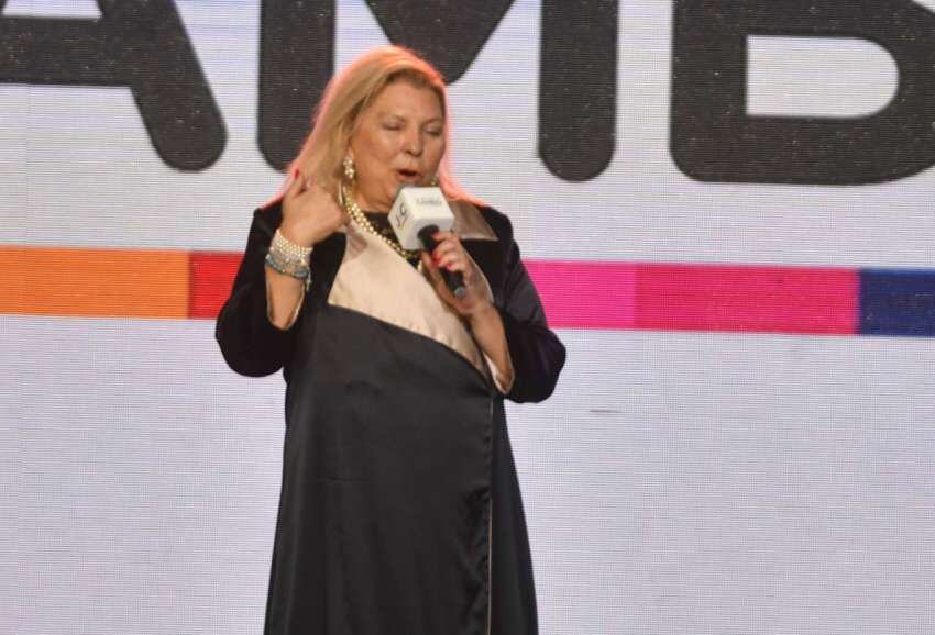 
Sacrificio. “No es mala la adversidad”, dijo Lilita Carrió. | Federico López Claro / Corresponsalía
   