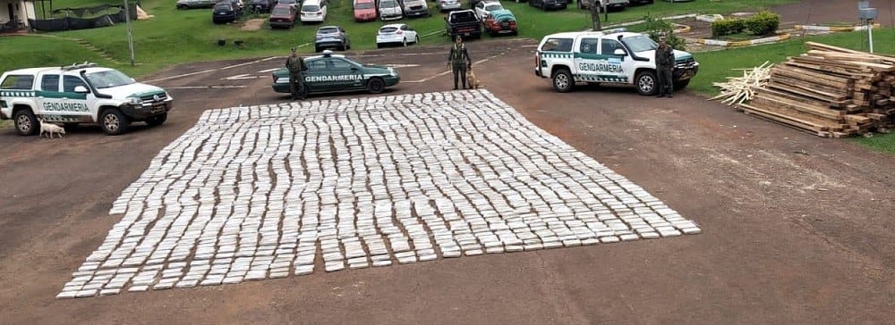 El total de la carga es de 2.164 kilogramos de marihuana. Foto: Primera Edición.