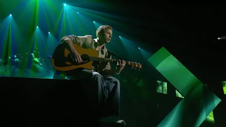 Ambrosio Cantú, el mendocino que triunfa en Got Talent España, en la semifinal. 